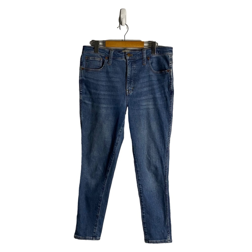 Madewell Women's Medium Indigo High Rise Skinny Crop Jeans